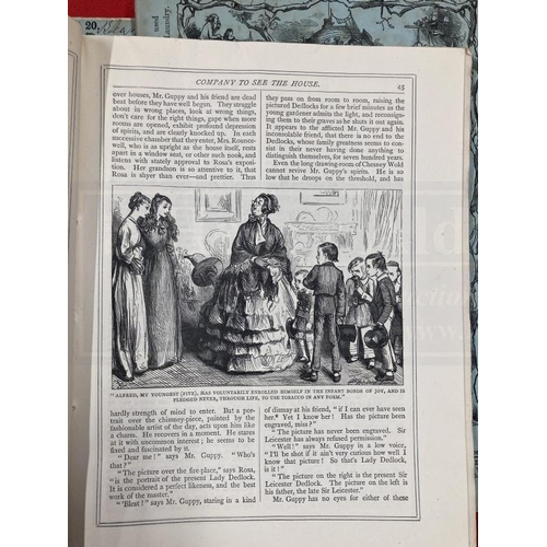 271 - Books: The Works of Charles Dickens Household Edition, published by Chapman and Hall 193 Piccadilly ... 