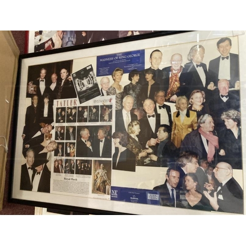 280 - Photographs: Late 20th cent. Celebrity photographic montages relating to the AIDS Crisis Trust event... 