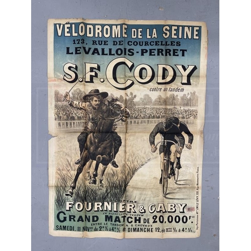 300 - Early Aviation Pioneers/The Samuel Cody Archive: S.F. Cody Wild West Show (c.1893). Known as a showm... 