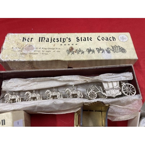 337 - Coins & Toys: Various coins to include half crowns 1920s and 1937, a boxed Britain's Her Majesty's S... 