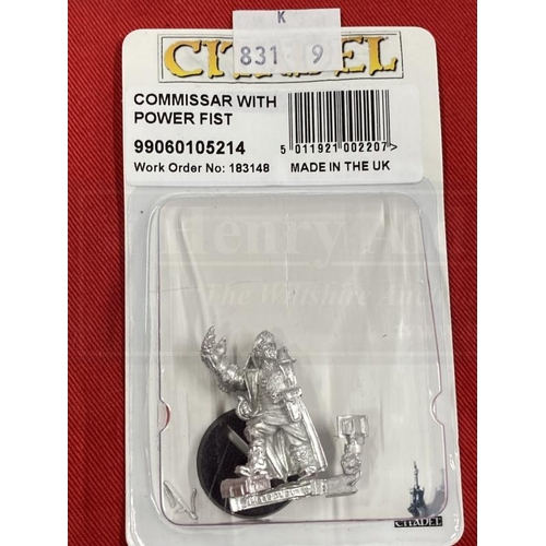 343 - Toys & Games: Warhammer construction kits, warriors. Citadel metal Steel Legion Squad ( 10 pieces), ... 