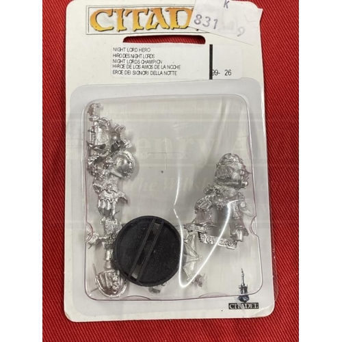 343 - Toys & Games: Warhammer construction kits, warriors. Citadel metal Steel Legion Squad ( 10 pieces), ... 