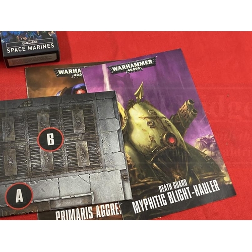 345 - Toys & Games: Warhammer Data Cards, fourteen sets, some unopened including Chaos Space Marines, Deat... 