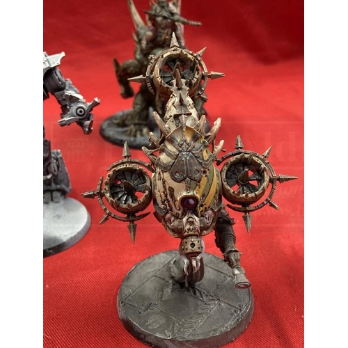 355 - Toys & Games: Warhammer Fantasy Wargames, three large scale well painted warrior figures including T... 