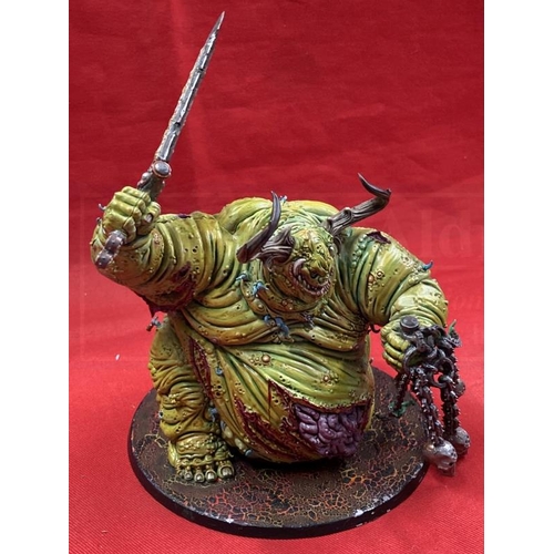 355 - Toys & Games: Warhammer Fantasy Wargames, three large scale well painted warrior figures including T... 