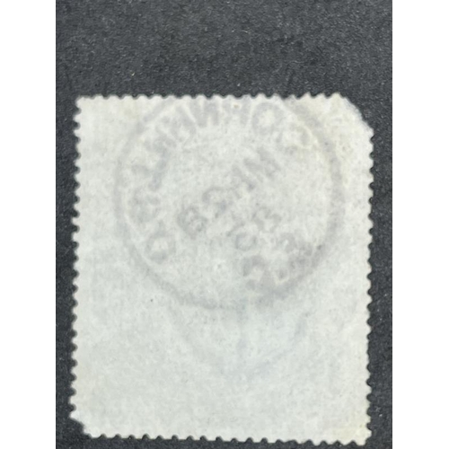 223 - Stamps: GB 1867-83, SG131 10/- (ten shilling) greenish-grey, plate 1, FG, slightly blued paper used,... 