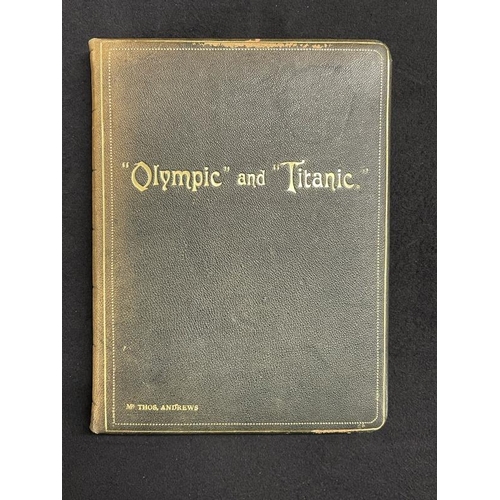 232 - R.M.S. TITANIC - THOMAS ANDREWS 1873-1912: Thomas Andrews was Titanic's chief designer and one of th... 