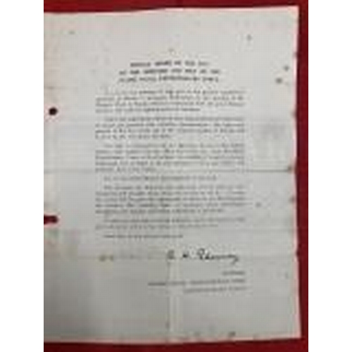 40 - WORLD WAR TWO/MARITIME: Important archive relating to Sub Lt. David Johnson and H.M.S. M.T.B. 770, a... 