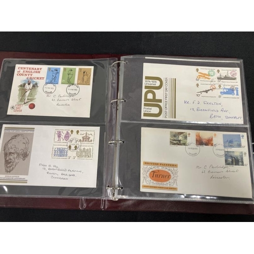 223A - Stamps: GB first day covers in five Royal Mail albums, in very good condition with a date range from... 