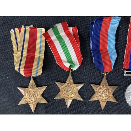 238 - Militaria/Medals: WWII medal group, Trooper K.T. Bull, Wiltshire Yeomanry, 557404 39/45 medal. 39/45... 