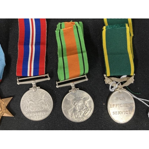 238 - Militaria/Medals: WWII medal group, Trooper K.T. Bull, Wiltshire Yeomanry, 557404 39/45 medal. 39/45... 