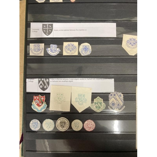 247 - Postal History: 19th cent. and later collection of ephemeral personal seals of Coats of Arms. (2 alb... 