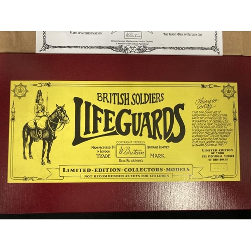 269 - Toys & Games: Britain's Limited Edition set 5/84 The Lifeguards (1984 only), boxed in style of origi... 