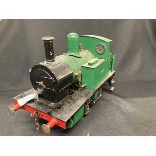 346 - Collectables: Scratch built 3½ins. gauge Tich steam locomotive, (Collectors' item only not to be use... 