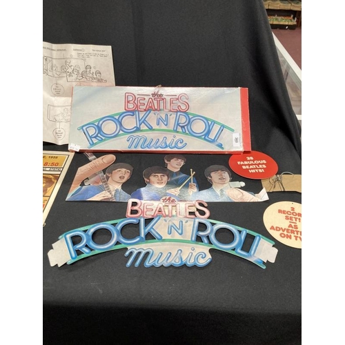 360 - Rock & Pop: Beatles boxed Rock 'n' Roll music mobile, reproduction Jerry Lee Lewis City Hall Sheffie... 