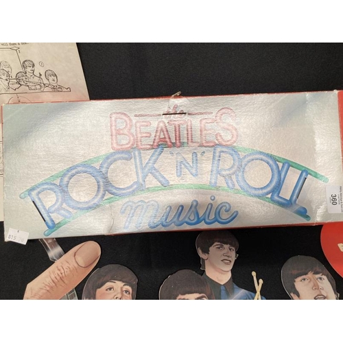 360 - Rock & Pop: Beatles boxed Rock 'n' Roll music mobile, reproduction Jerry Lee Lewis City Hall Sheffie... 