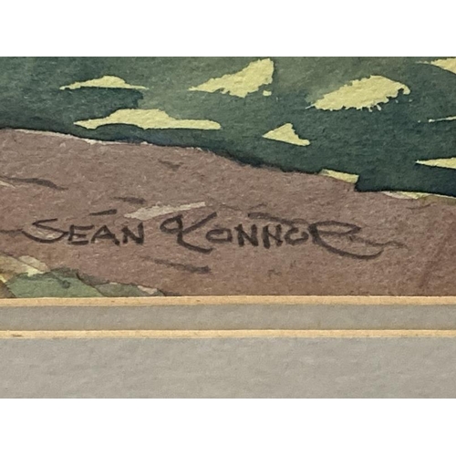 133 - 20th cent. Irish School: Sean O' Connor (1909-1992) 'Sunlit Thatch' Co. Kerry watercolour on paper s... 