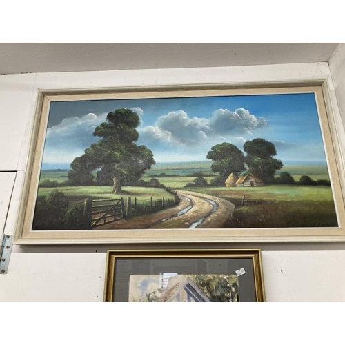 133 - 20th cent. Irish School: Sean O' Connor (1909-1992) 'Sunlit Thatch' Co. Kerry watercolour on paper s... 