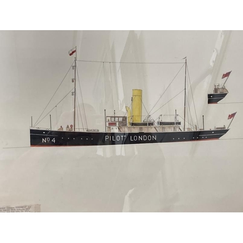 136 - Militaria: Needle craft, silk framed photographs of a young sailor his cap sash 'H.M.S Emperor of In... 