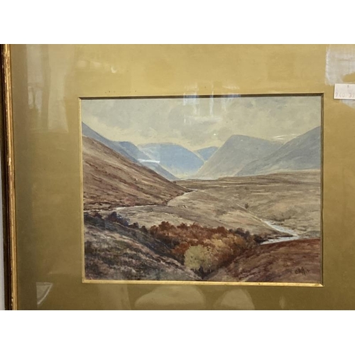 143 - Sam Pope Jr. 1895 watercolour, coastal scene signed lower right, framed and glazed. 9½ins. x 12½ins.... 