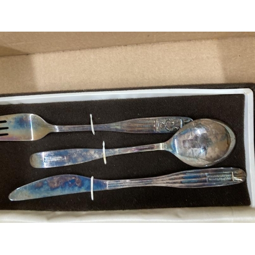 241 - Costume Jewellery: Includes earrings, necklets, cufflinks, brooches, silver plated set.