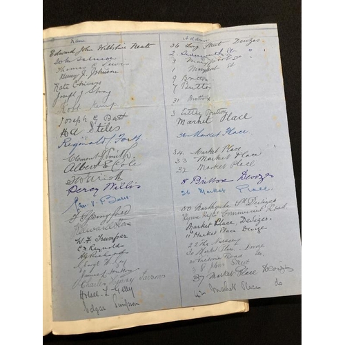 248 - Local History: WWI, October 1913 - October 1915 Mr Herbert Sainsbury Mayor of Devizes, cuttings and ... 
