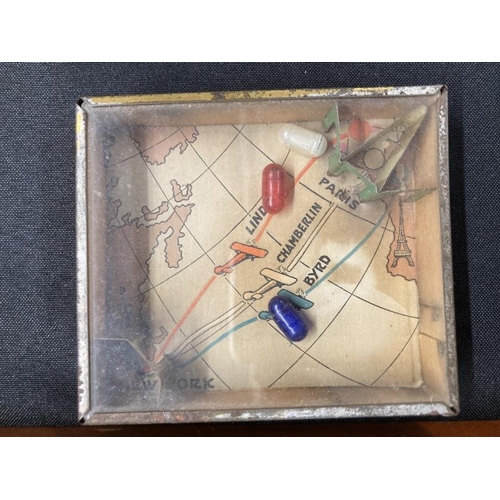 251 - Militaria/Toys: Unusual wartime propaganda game titled 'Trench Football' c1916. 6ins. x 9ins. Plus a... 