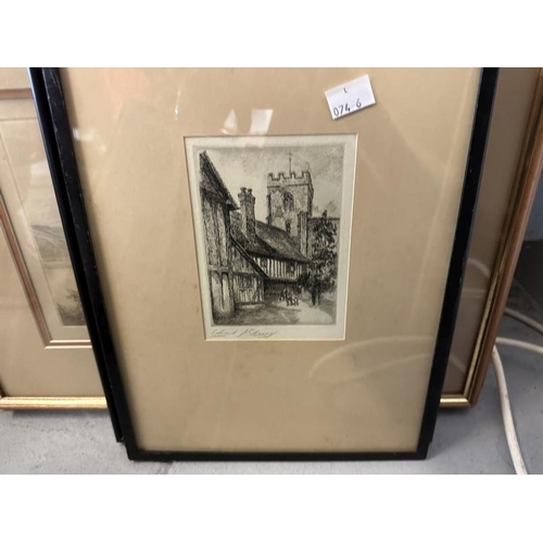 95 - Watercolours & Prints: Signed works by Henry and Edward Walker Men and Boats, Peter Graham and Edwar... 