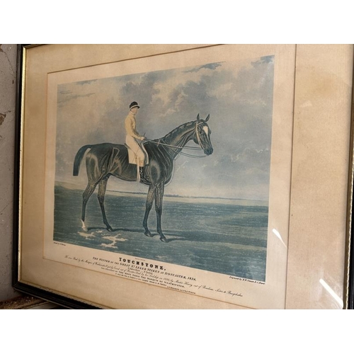 98 - Prints: Horse related including famous St Ledger, Grand National Derby winners. (21) All framed and ... 