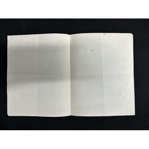 274 - R.M.S. TITANIC: Extremely rare piece of blank Titanic stationery with White Star watermark, comprisi... 