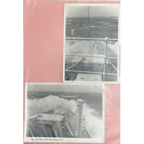 58 - OCEAN LINER: Private collection of post-war photographs of Southampton docks, some reprints, plus a ... 