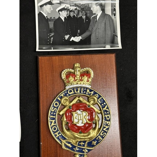 60 - H.M. ROYAL YACHT BRITANNIA: A fascinating archive of mostly photographs relating to Surgeon Commande... 