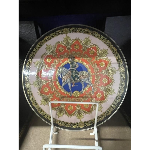 Rosenthal Versace Christmas plates 1995-1998 in boxes with