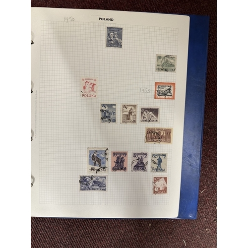 193 - Stamps: 19th/20th cent. Five albums containing hundreds of World stamps, one exclusively dedicated t... 