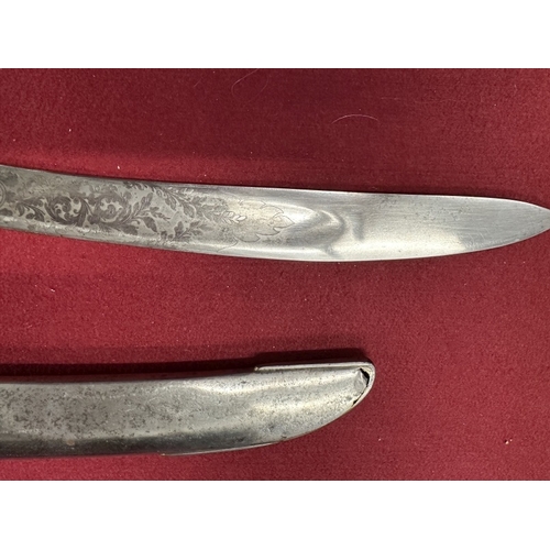 230 - Militaria/Waterloo: Sir William Bellairs KT 1793-1863 19th century 1796 pattern cavalry sabre and sc... 