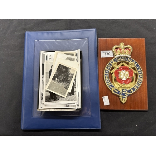 250 - H.M. Royal Yacht Britannia: A fascinating archive of mostly photographs relating to Surgeon Commande... 