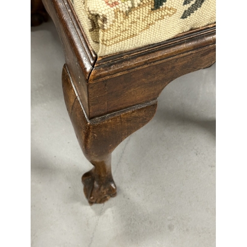 60 - Furniture: Edwardian satinwood side table single drawer on square tapering supports. 25ins, x 29ins.... 