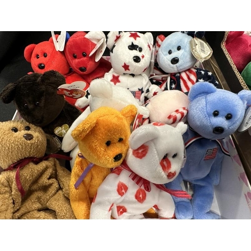 364 - Toys: Large collection of Tye Beanie Babies including some unusual examples. (Approx. 52)... 