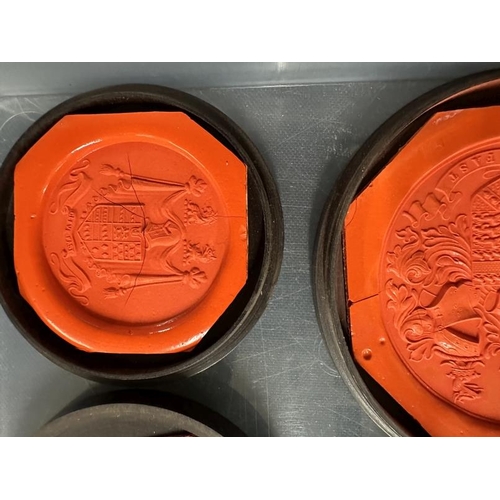 462 - 19th cent. Personal Wax Seals: Sir Francis Burdett MP and Reformist (1770-1844) of Ramsbury Manor Wi... 