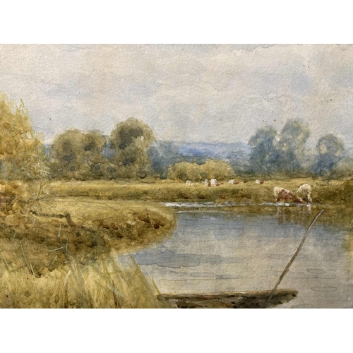 119 - H. Kinnard: Watercolour, Pangbourne, Berkshire, signed lower right, with 2010 receipt, unframed. 29i... 