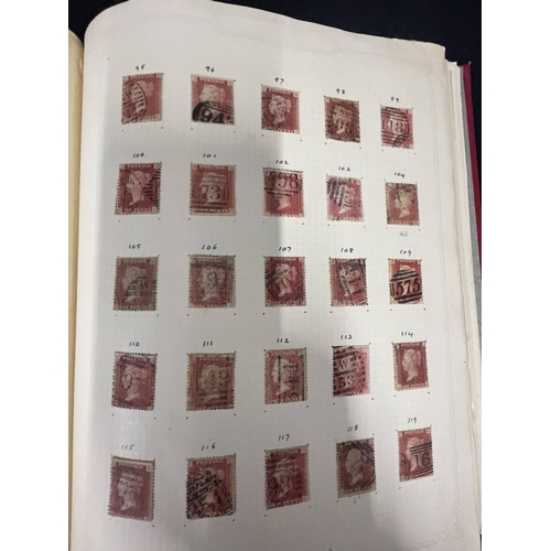 254 - Stamps: GB album containing most issues from 1841-1970 including an almost complete set of 1858-1879... 