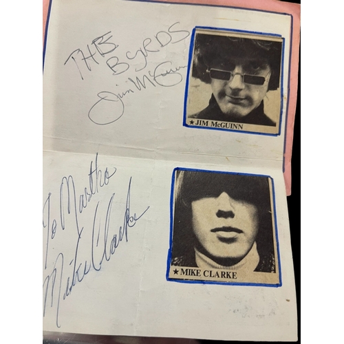 437 - Autographs: 1960s iconic artists Roy Orbison, Manfred Mann, Freddie and the Dreamers, 5 Embers, Carl... 