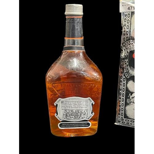 471 - Whisky: Grants Royal Blend 12-year-old purchased 1960s.