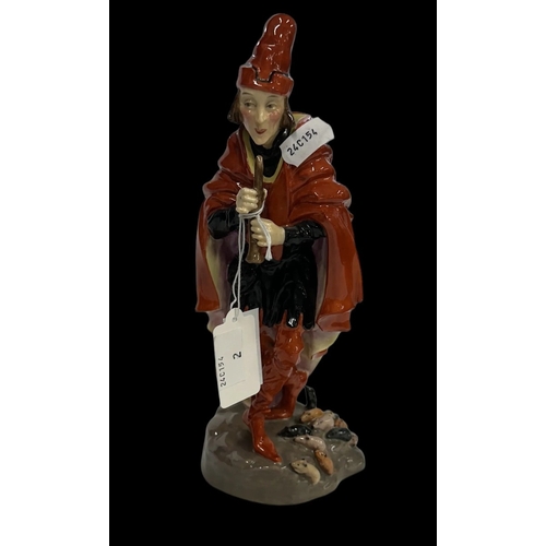 616 - Ceramics: Ceramics: Rare 1930s Royal Doulton figurine Pied Piper 1215... 