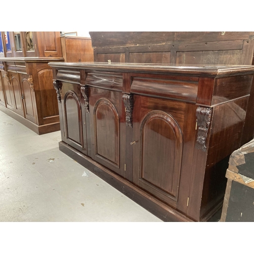 72 - Furniture: 20th cent. Glazed bookcase on hardwood stand of good colour. 63½ins. x 19ins. x 84ins.... 