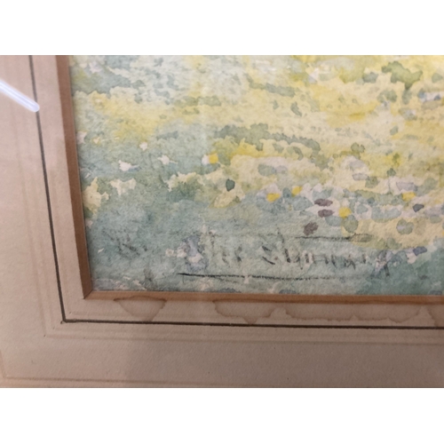 139 - Henry John Sylvester Stannard (1870-1951): Watercolour 'The Buttercup Bourton on the Water' signed l... 