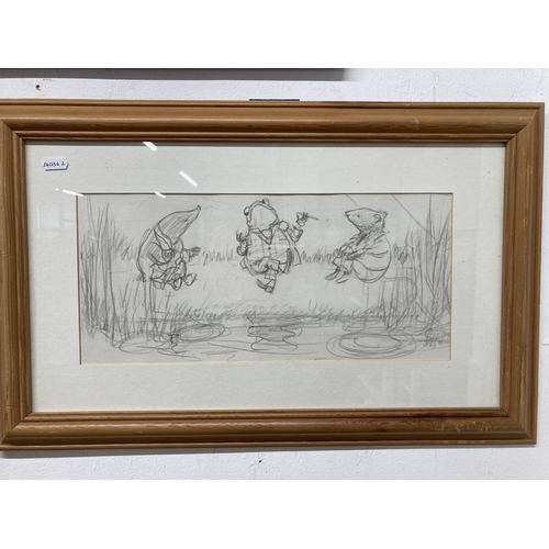 128 - E. H. Shepard. Prints: Framed prints all framed under glass, Christopher Robin, Pooh, Eeyore, Rabbit... 