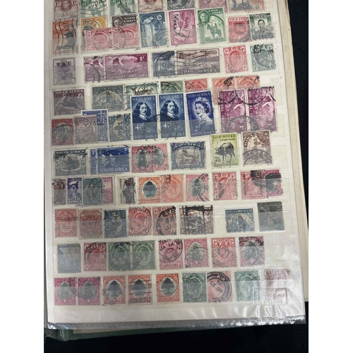 248 - Stamps: Early to mid 20th cent. World mainly Commonwealth, three looseleaf albums India, Malta and S... 