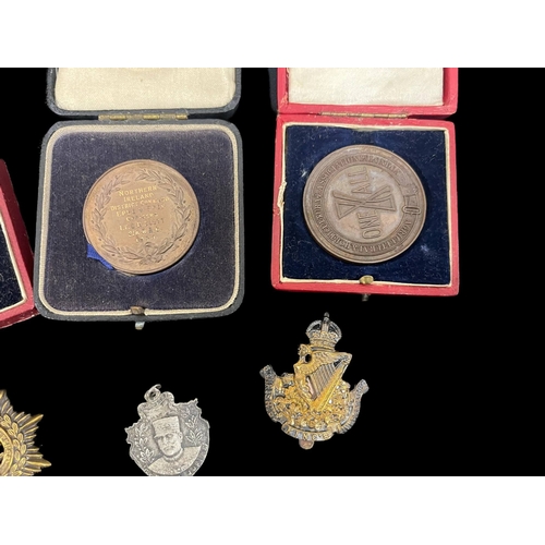 291 - Medals & Militaria: Great War Comm Medal marked silver, Royal Tournament Comm Medal, Great War Medal... 