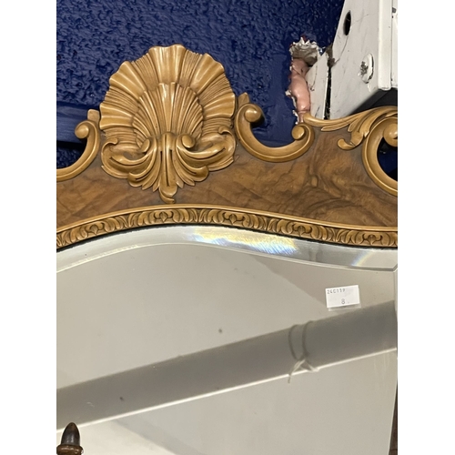 3 - Mirrors: Georgian style bevel edged dressing table mirror plus one other. (3)